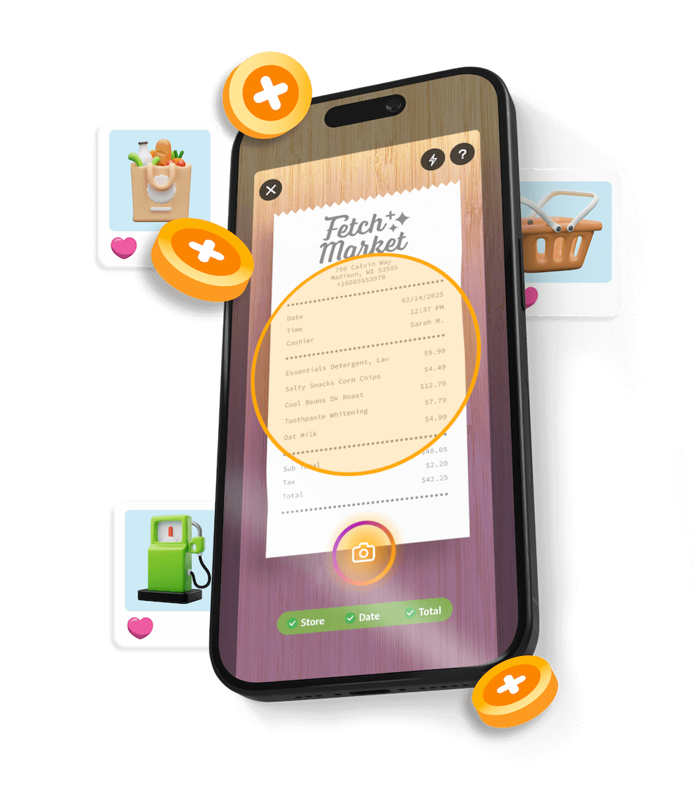 a phone with fetch app